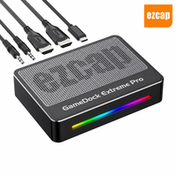 Ezcap401 4K144 HDMI2.1 Spiele-Aufnahmekarte mit 10Gbps Superschneller Live-Streaming-Box, Unterstützt VRR HDR RGB