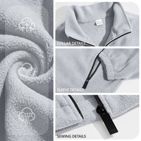 Nouvelle veste d'hiver américaine épaisse doublée polaire, style vêtement d'extérieur, 380g, taille européenne, prête à l'expédition transfrontalière