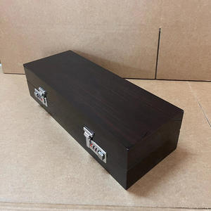 Caja de Almacenamiento para 5 Relojes de Lujo, Color Marrón, Personalizada, Directo de Fábrica, con Interior de Cuero Blanco, Elegante Empaque de Regalo para Relojes de Marca - Product Image 2