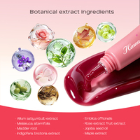 Teinture à lèvres semi-permanente mate longue durée, rouge orange rose rouge foncé, végane, à base de plantes, saine, halal, tendance TikTok, Academy 10ml