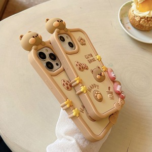 Vente chaude en gros, personnalisation, étui de téléphone portable en silicone mignon de dessin animé animal kawaii pour iPhone 13 14 15 16 Pro MaxCover - Product Image 6