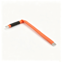 Connecteur de batterie LiFePO4 pour busbar en aluminium laminé flexible isolé tressé en nylon Kevlar, distribution d'énergie basse tension pour véhicules électriques