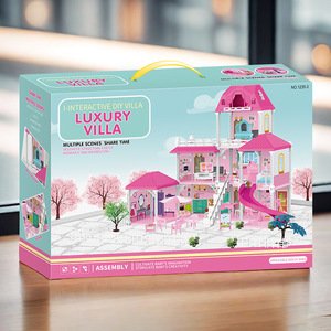 Bloques de construcción de 200 piezas, juguetes de tallo para niños, juegos de discos educativos, plástico sólido entrelazado para niños y niñas en edad preescolar de 3 años o más - Product Image 5