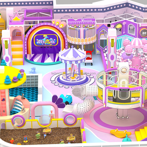 تصميم مجاني لملعب داخلي للأطفال، معدات حديقة ملاهي للأطفال، ملعب داخلي، ألعاب ناعمة للأطفال - Product Image 2