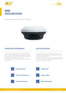 NST M40 <b>GNSS</b> <b>Receiver</b> RTK Base Station with 1 Year Warranty - Product Image 5