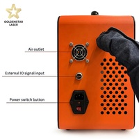 Mesin Pembersih Logam Laser Portabel GS 200w, Mesin Pembersih Laser Pulsa untuk Penghapusan Karat Permukaan Logam, Pembersihan Laser Industri
