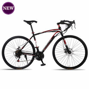 Bestseller 700c Rennrad für Erwachsene Hochwertiges Straßenrad Maßgefertigter Aluminiumlegierungsrahmen Rennrad mit Scheibenbremse und 21-Gang-Schaltung - Product Image 5