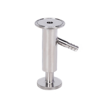 Venta de Fábrica: Válvula de Muestra Manual de Acero Inoxidable de 1.5 pulgadas, de Alta Eficiencia y Bajo Mantenimiento, para Tanques de Fermentación, Kits de Válvulas Metálicas para Cerveza y Agua