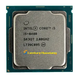 intel processor Core i5-8400 i5 8400 2.8 GHz Six-Core Six-Thread CPU 9M 65W CPU