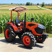 Mini tracteurs agricoles chinois 30HP 40 HP 50 HP, petit tracteur agricole 4x4, machines agricoles compactes