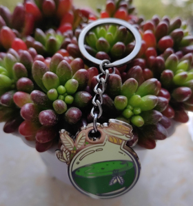 Kunden spezifische Größe Hochwertiger Metalls chl üssel bund Charm <span class=keywords><strong>Custom</strong></span> Edelstahl Schlüssel ring - Product Image 1