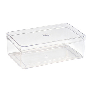 Boîte d'emballage rectangulaire pour pâtisserie de 500 ml à haute transparence avec couvercle, boîte d'emballage pour gâteau - Product Image 4