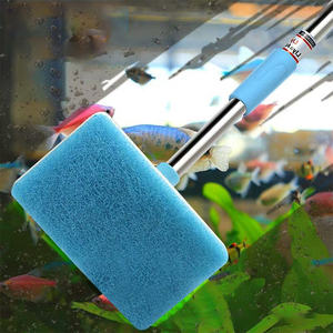 Accessoires d'<span class=keywords><strong>aquarium</strong></span> Ensemble de nettoyage pour <span class=keywords><strong>aquarium</strong></span> Brosse de nettoyage rétractable pour attraper des poissons et des <span class=keywords><strong>algues</strong></span> Brosse de nettoyage pour vitres - Product Image 3