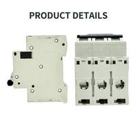 Interruptores de Circuito en Miniatura (MCB) de Cobre para Uso Doméstico, 3P AC 63A C65 PGS-60H 6kA