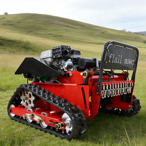 Tondeuse à gazon industrielle <span class=keywords><strong>hybride</strong></span> 4 temps <span class=keywords><strong>diesel</strong></span> autopropulsée à faible bruit, débroussailleuse tout-terrain pour pentes raides et aménagement paysager - Product Image 2