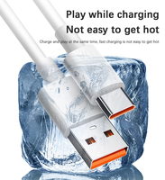 1m 2M Câble USB Type C 5A Charge Rapide 3.0 USB-C Fil Cordon de Charge Rapide Chargeur Usb c Type-c Données