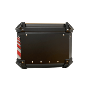 Zhuitu <span class=keywords><strong>80L</strong></span> Motocicleta Top <span class=keywords><strong>Box</strong></span> Alumínio Cauda Caixa preta Caixa traseira Motor - Product Image 4