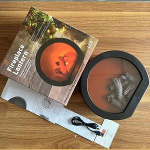 Decoración de <span class=keywords><strong>chimenea</strong></span> redonda que funciona con pilas, <span class=keywords><strong>LED</strong></span> de carga USB, linterna <span class=keywords><strong>LED</strong></span>, <span class=keywords><strong>chimenea</strong></span> 3D, <span class=keywords><strong>chimenea</strong></span> de llama <span class=keywords><strong>LED</strong></span> para adorno de escritorio - Product Image 6