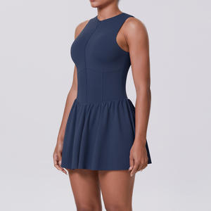 Ensemble de vêtements de sport pour femmes grande taille, 5 pièces, pour l'exercice, le golf, le yoga, la danse, le tennis, la gym, la course à pied, la remise en forme, en spandex/nylon - Product Image 3