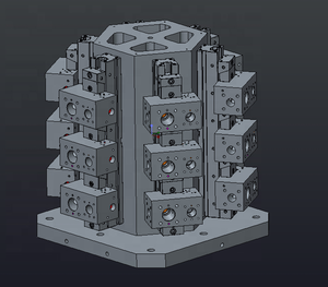 <span class=keywords><strong>Tour</strong></span> de serrage de colonnes d'outillage hexagonales AONE MC pour centre de fabrication HMC MC31 - Product Image 4