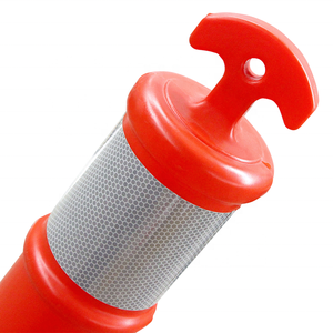 Phản Xạ Không Có Bãi Đậu Xe Nhựa Bollard <span class=keywords><strong>PE</strong></span> Giao Thông Cột An Toàn, Cột Cảnh Báo Bollard Có Thể Tháo Rời Cho An Toàn Đường Bộ - Product Image 5