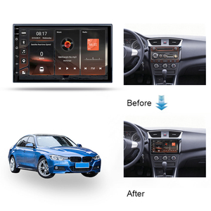 Universal 7 Inch 4+4Core <strong>Double</strong> <strong>Din</strong> 2 <strong>Din</strong> Head Unit Car Dvd Player 2din <strong>Android</strong> Headunit Car Stereo Radio Car <strong>Navigation</strong> 64G - Product Image 5