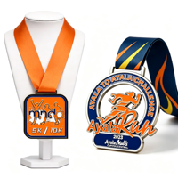Medalla de Maratón Personalizada, Medalla de Finalista, Regalo para Carreras, Proveedor al por Mayor, Venta Directa de Fábrica, Recuerdo, Premio