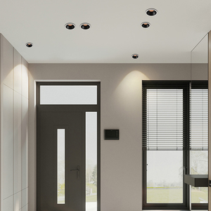 Plafonnier <span class=keywords><strong>LED</strong></span> carré encastré anti-éblouissement tout aluminium pour éclairage intérieur - Vente directe usine - Product Image 5