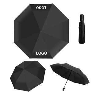 Wholesale Fully-Automatic UV <b>Foldable</b> <b>Umbrella</b> Classic Design for Adults Business or Personalized Gifts Made in China - Product Image 1