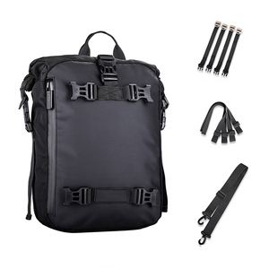 Bolsa de Almacenamiento Trasera para Motocicleta de 20L, Impermeable, de Poliéster, con Asa Suave, Cierre de Cremallera, Unisex, para Viajes - Product Image 2