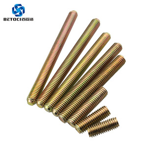 BETOCI Furniture Bolt Fully Threaded Machine Screw Class <b>8</b>.<b>8</b> Hex Head DIN Standard Metal Use - Product Image 1