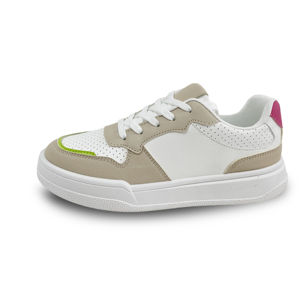 Baskets à plateforme légères pour femmes avec PU mode supérieure <span class=keywords><strong>multicolore</strong></span> à lacets chaussures de marche épaisses pour l'offre spéciale d'été - Product Image 4