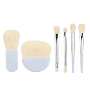 Otros Artículos de Uso Diario, Set de Brochas de Maquillaje Portátiles para Principiantes, Mini Brochas para Polvo, Difuminado, Contorno, Corrector y Puntos - Product Image 1