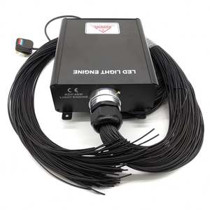 Luz LED para Piscina Elanby de Fibra Óptica PMMA Transparente con Efecto Cielo Estrellado, Control Remoto, 3500K Blanco Cálido, Garantía de 2 Años, -40°C +70°C - Product Image 1