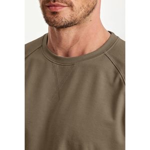 FOXA Mens Casual Oversized Short <b>Set</b> 2 Piece Summer Outfit Raglan Sleeve T-Shirt And Shorts Tracksuit Breathable Cotton - Product Image 4