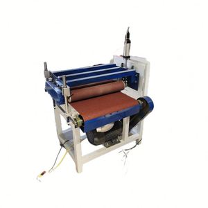 Lijadora de Banda de Doble Rodillo Automática 300 400 650mm para Madera, Máquina de Pulido y Desbarbado, Componente de Motor Principal - Product Image 5