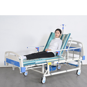 Tempat tidur perawat rumah tangga multifungsi, pasien dinonaktifkan 5 fungsi Manual untuk merawat rumah sakit dengan Bedpan - Product Image 6