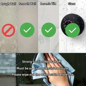 Factory Hot Selling Suction Cup Wireless <b>Speaker</b> <b>Usb</b> Rechargeable Charging Mini Subwoofer Home Bathroom Portable LED <b>Speaker</b> - Product Image 6