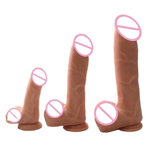 Pene Artificiale in Silicone Morbido e Flessibile, Dildo Extra Lungo Taglia XL, Giocattoli Sessuali per Uomini e Donne, Prodotti per la Masturbazione - Product Image 3