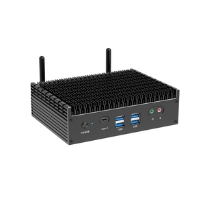 SOYEER Industrial más nuevo MINI PC GM1 tipo C 2 Lan 4 USB 2 HD DP 4K Pantalla de escritorio mini GM1 ordenador PC - Product Image 3