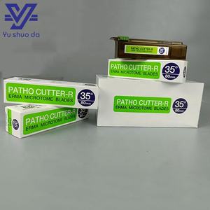 Lame à profil bas Erma de laboratoire pour lame médicale jetable de tissu de <span class=keywords><strong>Microtome</strong></span> - Product Image 3