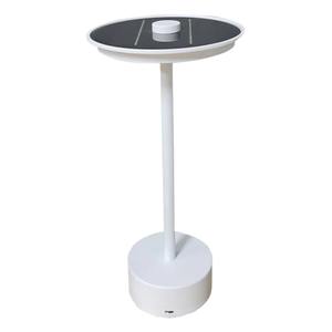 Solar LED Cordless Table Lamp Rechargeable Metal Table Lamp 3 Gears Simple Atmosphere <b>Light</b> for Hotel Bar Bedroom Decor - Product Image 4