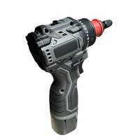 Perceuse à percussion sans fil professionnelle OEM, 16V 60Nm, moteur sans balais, couple élevé, 2 vitesses variables, batterie lithium 1.3Ah, mandrin auto-serrant