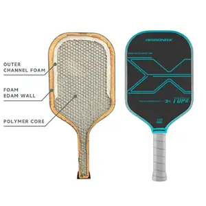 Customized Logo High-end reactive Propulsion Core usapa approved blank T700 Carbon Surface pickleball paddle