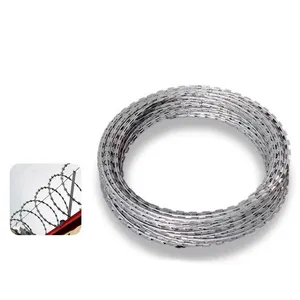 250m 500m Per Roll Low Price Prison Barb Wire Fence Electric Hot Dipped Galvanized Barbed Wire