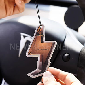 Deodorante personalizzato appeso a lunga durata per auto fresco colorato Design moderno con Logo materiale di carta popolare aria fresca - Product Image 5