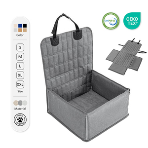 Siège de <span class=keywords><strong>voiture</strong></span> <span class=keywords><strong>pour</strong></span> animaux de compagnie en gros, imperméable, <span class=keywords><strong>pour</strong></span> siège arrière ou avant, sièges de <span class=keywords><strong>voiture</strong></span> <span class=keywords><strong>pour</strong></span> petits chiens - Product Image 1