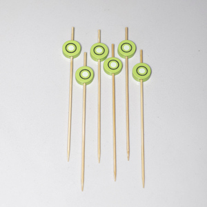 12cm sinh thái tre Cocktail Picks với kiwi trang trí cho mùa hè bên & phục vụ sử dụng - Product Image 3