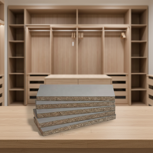 Tablero de Partículas Recubierto de Melamina 4x8, <span class=keywords><strong>Precio</strong></span> de Fábrica, Tablero de Virutas Acabado para Muebles de Exterior - Product Image 4