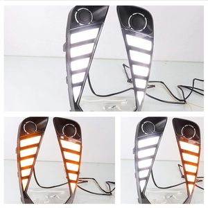 Kit de feux antibrouillard de jour à LED pour <span class=keywords><strong>Toyota</strong></span> C-HR <span class=keywords><strong>CHR</strong></span> 2019 2020 2021 <span class=keywords><strong>2022</strong></span> DRL clignotant antibrouillard avec ampoule lunette lumière du jour - Product Image 3